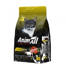 AnimAll (Енімал), сухий корм для котів зі свіжою куркою, 1.5 кг