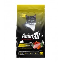 AnimAll (Енімал), сухий корм для котів зі свіжою куркою, 12 кг