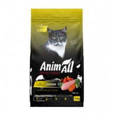 AnimAll (Енімал), сухий корм для котів зі свіжою куркою, 12 кг