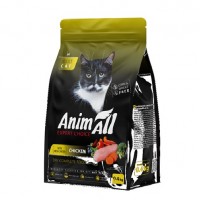 AnimAll (Енімал), сухий корм для котів зі свіжою куркою, 400 г