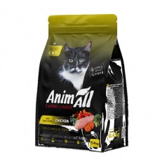 AnimAll (Енімал), сухий корм для котів зі свіжою куркою, 400 г
