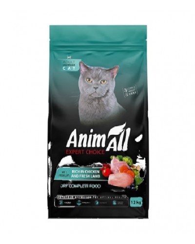 AnimAll (Енімал), сухий корм для стерилізованих котів, 12 кг