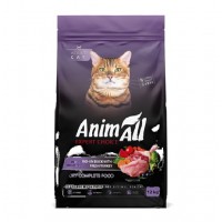 AnimAll (Енімал), сухий корм для котів, індичка та качка, 12 кг