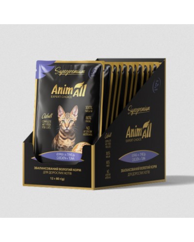 AnimAll вологий корм для котів