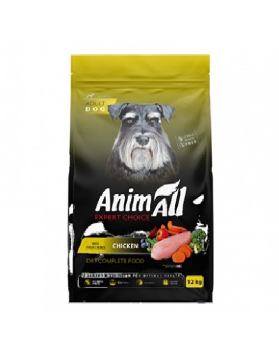 AnimAll, сухий корм для собак всіх порід, 12 кг