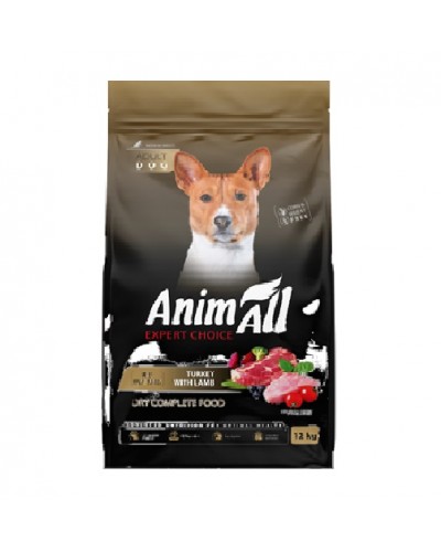AnimAll, сухий корм для собак середніх порід, 12 кг