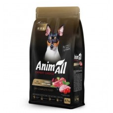 AnimAll (Енімал), сухий корм для дорослих собак малих порід, ягня та індичка, 700 г