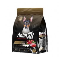 AnimAll (Енімал), сухий корм для дорослих собак малих порід, ягня та індичка, 2.5 кг