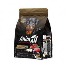 AnimAll (Енімал), сухий корм для дорослих собак крупних порід, ягня та індичка, 2.5 кг