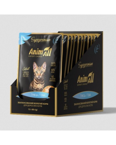 AnimAll вологий корм для котів