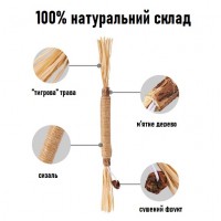 Жувальна паличка з котячою м'ятою, 22 см, 1 шт