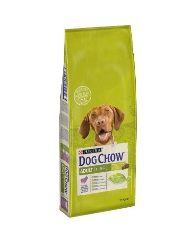 Dog Chow Adult Lamb, сухий корм для дорослих собак, з ягням, 14 кг