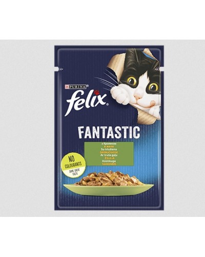 Felix Fantastic (Фелікс Фантастік) з кроликом, шматочки у желе, 85 г