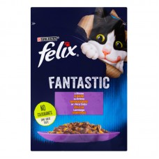 Felix Fantastic (Фелікс Фантастік) з ягням, шматочки у желе, 85 г