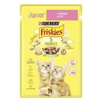 Friskies Junior, шматочки в підливці з куркою для кошенят, 85 г