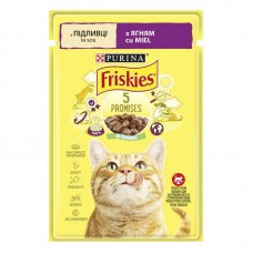 Friskies, шматочки в підливці з ягням для котів, 85 г