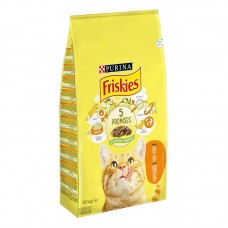 Friskies, сухий корм для котів з куркою та овочами від Friskies, 1 кг (на розвіс)