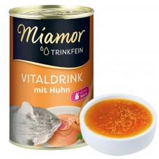 Miamor Vitaldrink mit Huhn, бульйон для котів Міамор з куркою, банка, 165 г, 135 мл