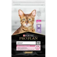 Purina Pro Plan Delicate, сухий корм для котів з чутливим травленням, з індичкою, 10 кг