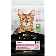 Purina Pro Plan Delicate, сухий корм для котів з чутливим травленням, з ягням, 10 кг