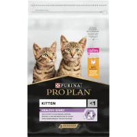 Purina Pro Plan Kitten, cухий корм для кошенят, вагітних і лактуючих кішок, з куркою, 10 кг