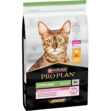 Purina Pro Plan Sterilised Delicate, сухий корм для стерилізованих котів з чутливим травленням, з куркою, 10 кг
