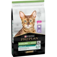 Purina Pro Plan Sterilised Renal Plus, cухий корм для стерилізованих котів 1+, з індичкою, 10 кг