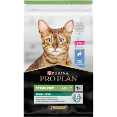 Purina Pro Plan Sterilised Renal Plus, сухий корм для стерилізованих котів, з кроликом, 10 кг