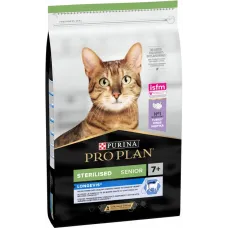 Purina Pro Plan Sterilised Longevis (ex Senior), сухий корм для стерилізованих котів 7+ років, з індичкою, 10 кг