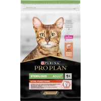 Purina Pro Plan Sterilised Vital Functions, cухий корм для стерилізованих котів, з лососем, 10 кг
