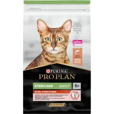 Purina Pro Plan Sterilised Vital Functions, cухий корм для стерилізованих котів, з лососем, 10 кг