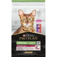 Purina Pro Plan Sterilised Duck & Liver, сухий корм для стерилізованих котів, з качкою та печінкою, 10 кг
