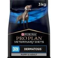 Purina Pro Plan DRM Dermatosis, лікувальний сухий корм для собак при дерматозах та надмірному випадінні шерсті, 3 кг