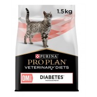 Purina Pro Plan DM ST/OX Diabetes Managment, сухий корм для дорослих котів з цукровим діабетом, 1,5 кг