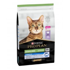 Purina Pro Plan Sterilised Longevis (ex Senior), сухий корм для стерилізованих котів 7+ років, з індичкою, 10 кг