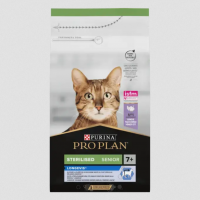 Purina Pro Plan Sterilised Longevis (ex Senior), сухий корм для стерилізованих котів 7+ років, з індичкою, 1.5 кг