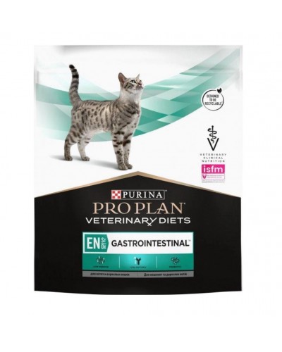 Лікувальний сухий корм для котів при хворобах кишківника Purina Pro Plan EN ST/OX Gastrointestinal, 400 г