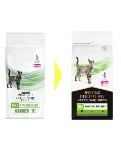 Purina Pro Plan HA Hypoallergenic, сухой корм при аллергиях у котов, 1,3 кг