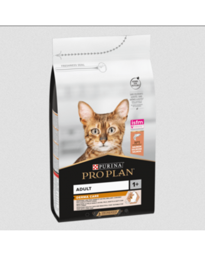 Сухий корм для котів з чутливою шкірою Purina Pro Plan Derma Care, з лососем 1.5 кг