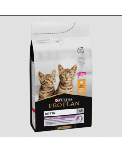 Сухий корм для кошенят, вагітних і годуючих кішок Purina Pro Plan Kitten, з куркою, 10 кг