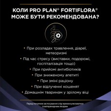 Purina Pro Plan Fortiflora Feline (Фортифлора), пробіотик для кошенят і дорослих котів із діареєю, 1 пак.