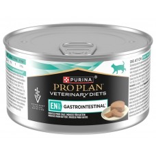 Purina Pro Plan EN Gastrointestinal, вологий корм для кошенят та дорослих котів, для зменшення розладів шлунку, мус, банка, 195 г