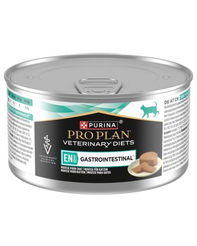Purina Pro Plan EN Gastrointestinal, вологий корм для кошенят та дорослих котів, для зменшення розладів шлунку, мус, банка, 195 г Purina Pro Plan EN Gastrointestinal, вологий корм для кошенят та дорослих котів, для зменшення розладів шлунку, мус, банка, 195 г