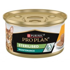 Purina Pro Plan Sterilised мусс с курицей для стерилизованных кошек, банка, 85 г