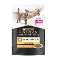 Purina Pro Plan NF Renal Function Early Care, при захворюваннях нирок НА РАННІХ СТАДІЯХ, шматочки в підливі з куркою для котів, пауч, 85 г