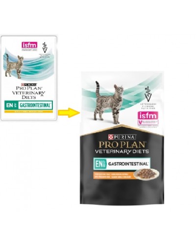 Purina Pro Plan EN Gastrointestinal Шматочки в підливі з куркою для котів, пауч, 85 г