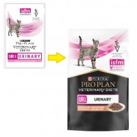 Purina Pro Plan UR Urinary Шматочки в підливі з лососем для котів, пауч, 85 г