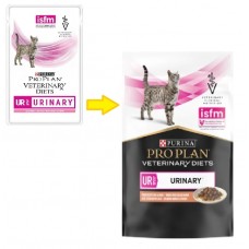 Purina Pro Plan UR Urinary Шматочки в підливі з лососем для котів, пауч, 85 г