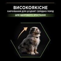 Purina ProPlan Medium Puppy, сухий корм для цуценят середніх порід, з куркою, 12 кг