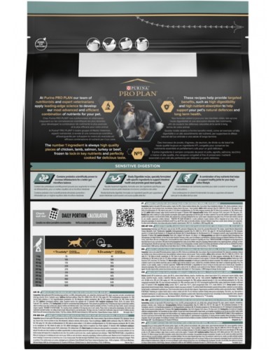 Pro Plan Purina ProPlan Medium Sensitive Digestion, сухий корм для середніх порід собак з чутливим травленням, з ягням, 3 кг Pro Plan Purina ProPlan Medium Sensitive Digestion, сухий корм для середніх порід собак з чутливим травленням, з ягням, 3 кг